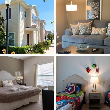 4Br Family Townhouse Steps To Disney